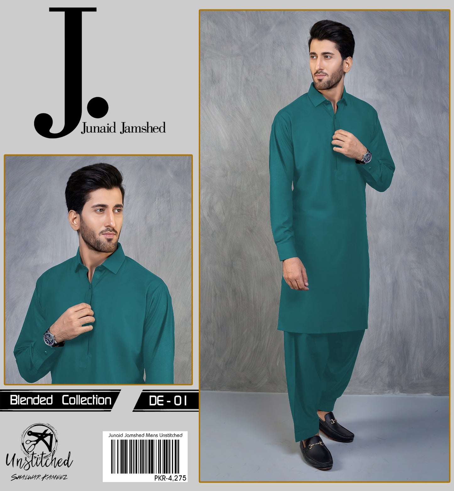 J. WASH N WEAR UNSTITCHED || FOUR SEASON 100% GUARANTEE || CODE 01